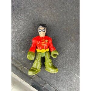 IMAGINEXT ROBIN FIGURE DC SUPER FRIENDS FISHER PRICE 3” Loose Toy